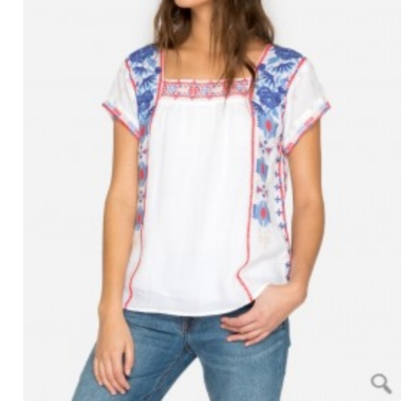 Johnny was ZELDA MEXICAN PEASANT TOP - Picture 4 of 9